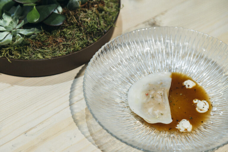 ravioli de caza y boletus